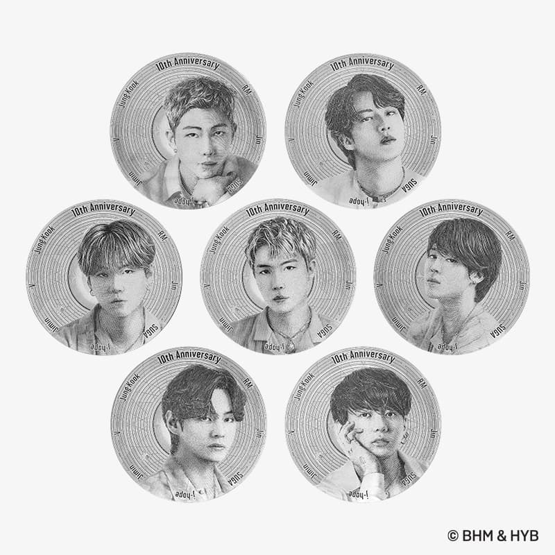 BTS-맴버-기념메달