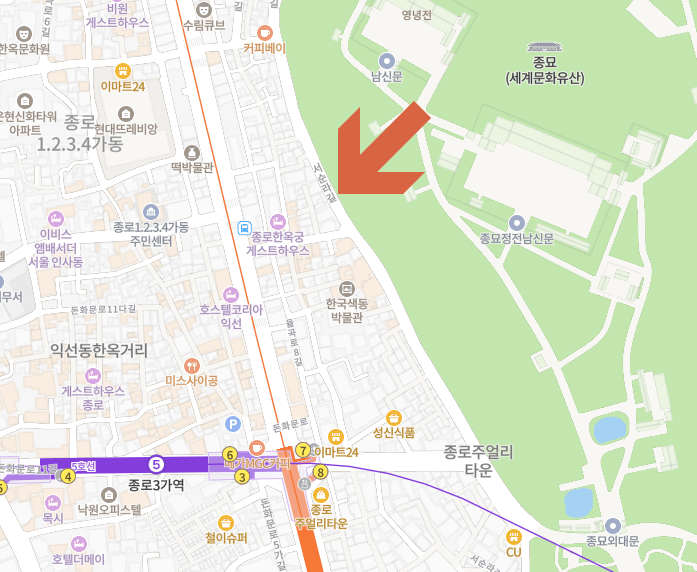 서순라길 야장 위치