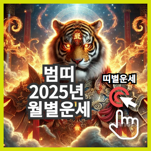 띠별운세2025년