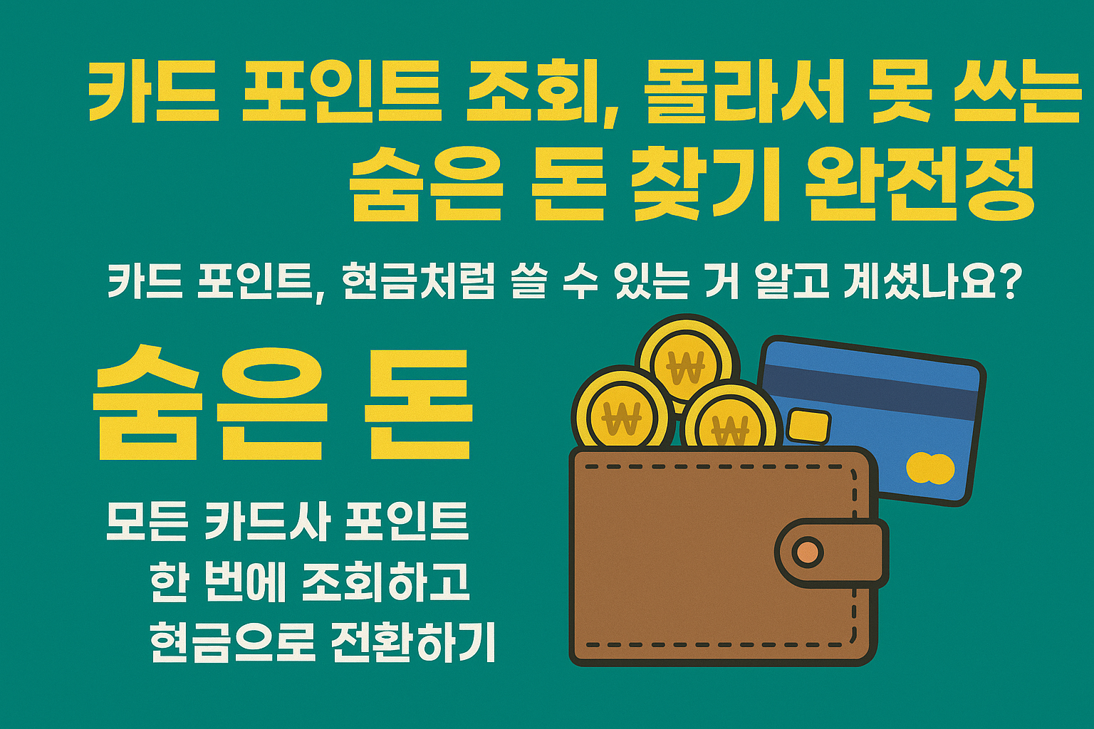 카드 포인트 조회