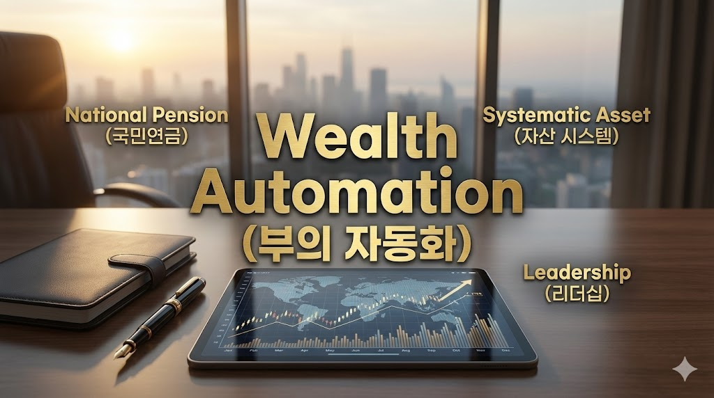 국민연금 인상의 역설: 연금 개혁 속에서 리더들이 조용히 갈아탄 '평생 부의 자동화' 시스템 3단계