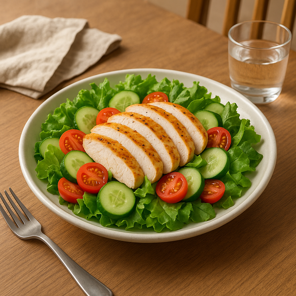 다이어트식단 닭가슴살 샐러드