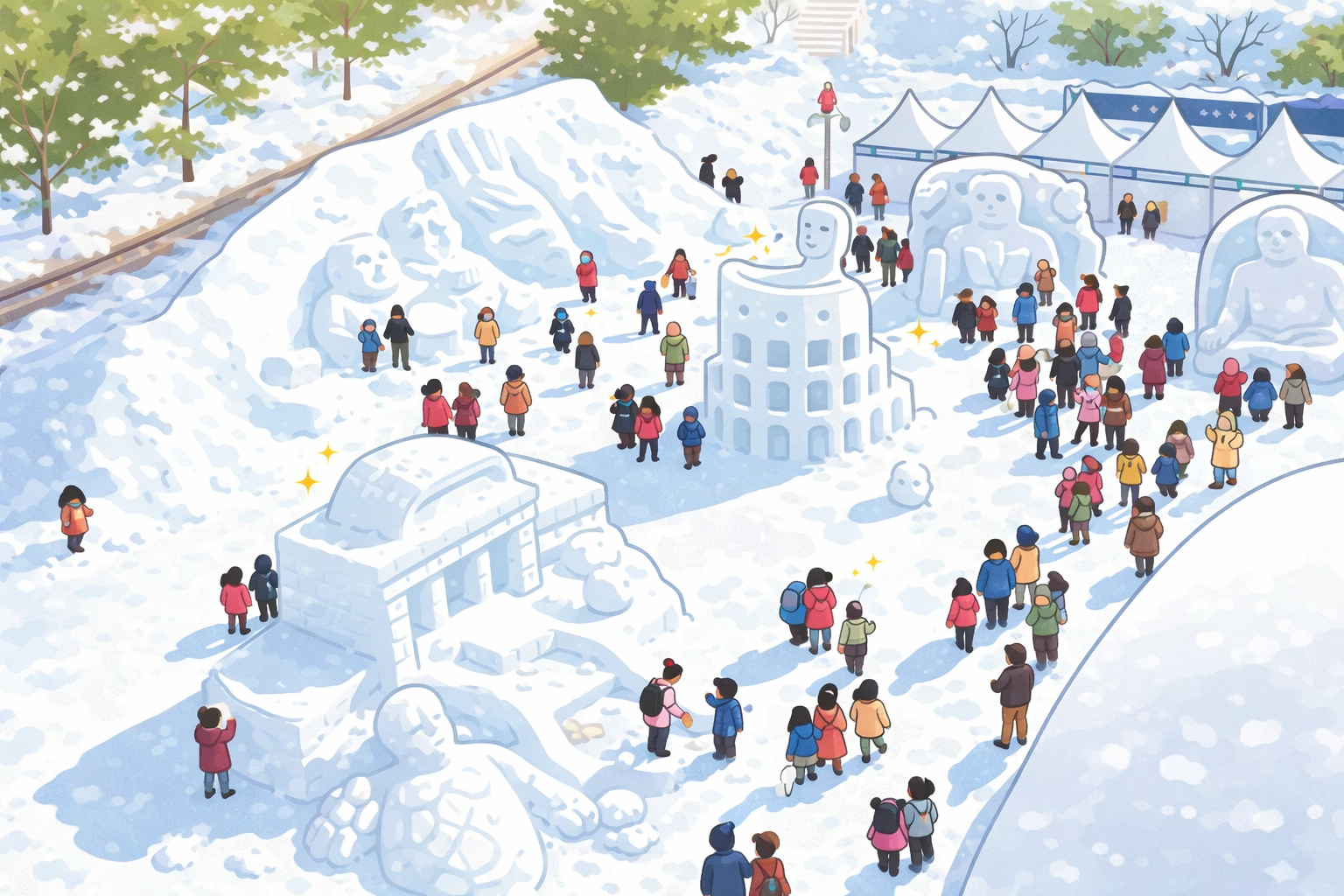 태백산 눈축제