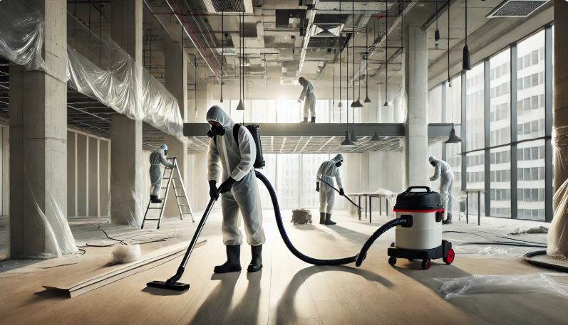 공사 후 전문 청소