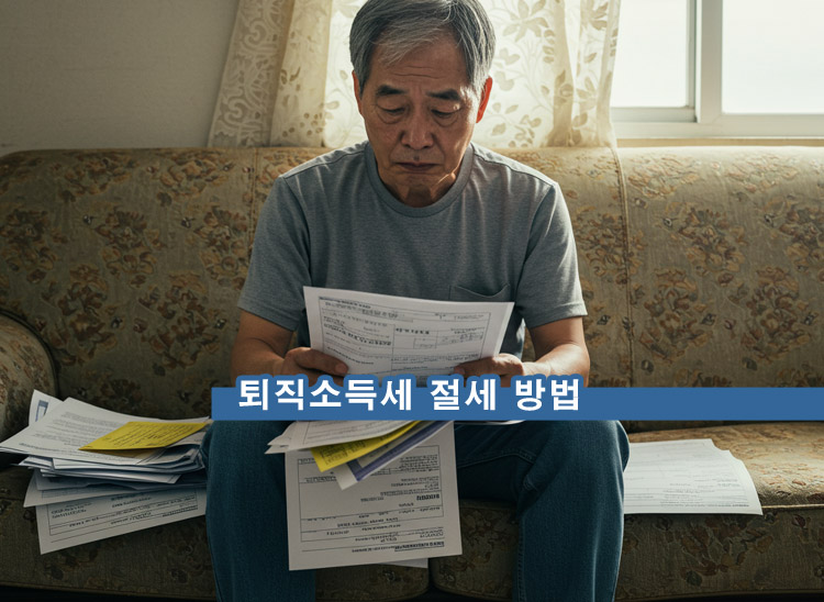 퇴직소득세-줄이기-위해-서류-준비-퇴직자