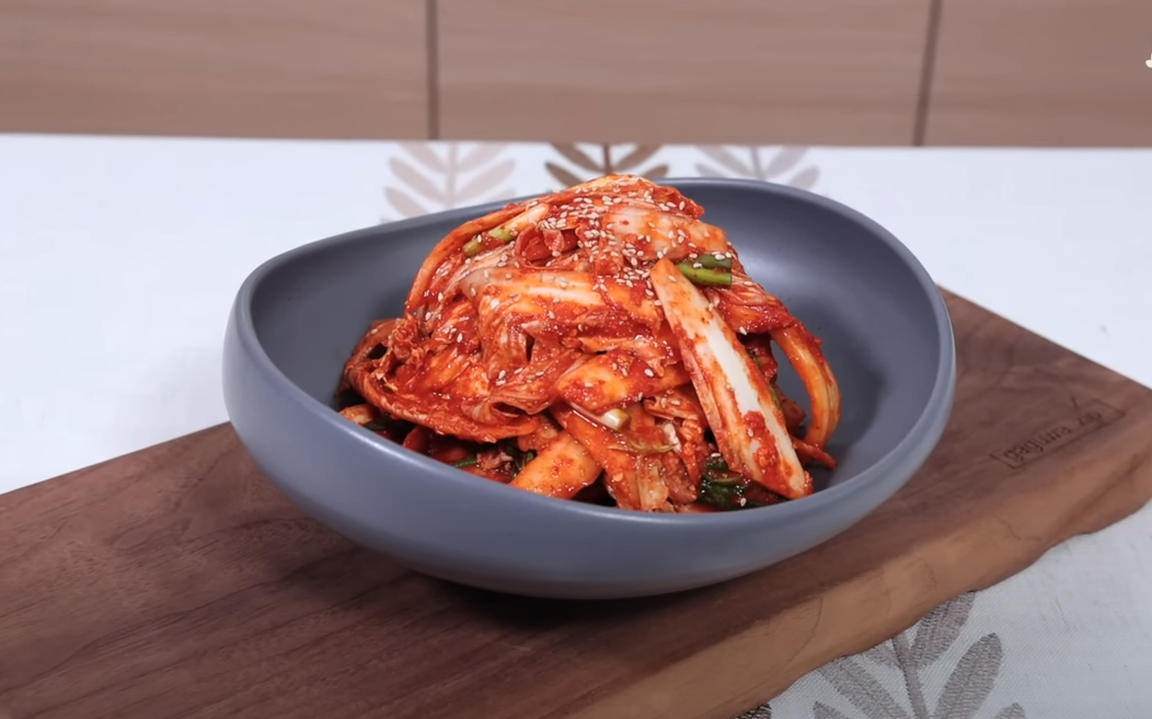 겉절이 맛있게 담그는법 칼국수집 배추겉절이