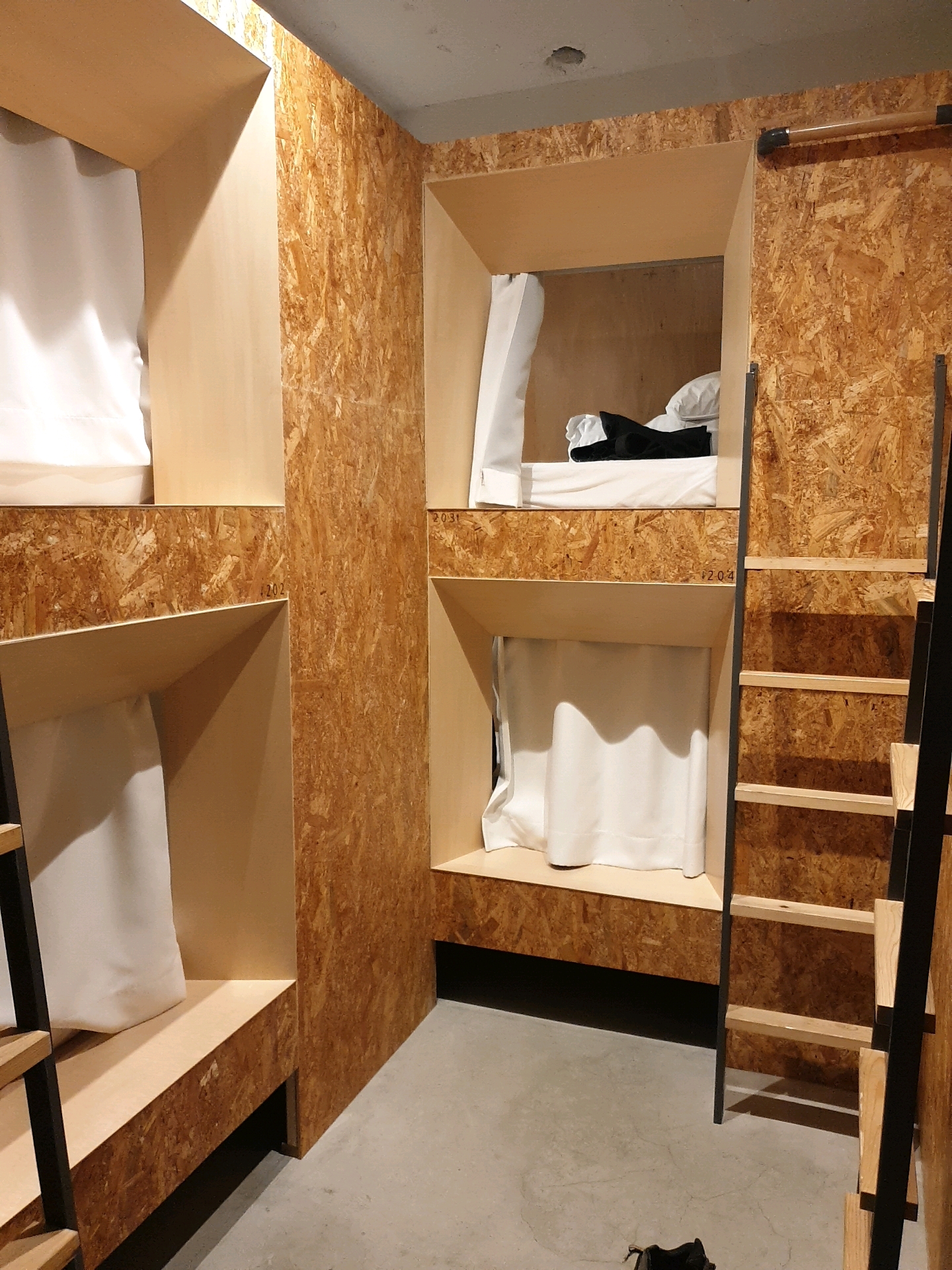 나가사키 게스트하우스 HaFH NAGASAKI SAI 침실 안내