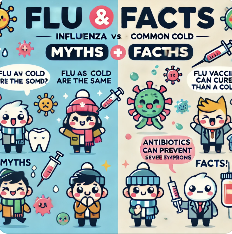 독감과 감기의 차이10