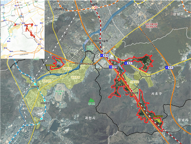 수도권 신규택지5만호!! 서울 서초 서리풀, 고양 대곡, 의정부 용현, 의왕 오전왕곡까지