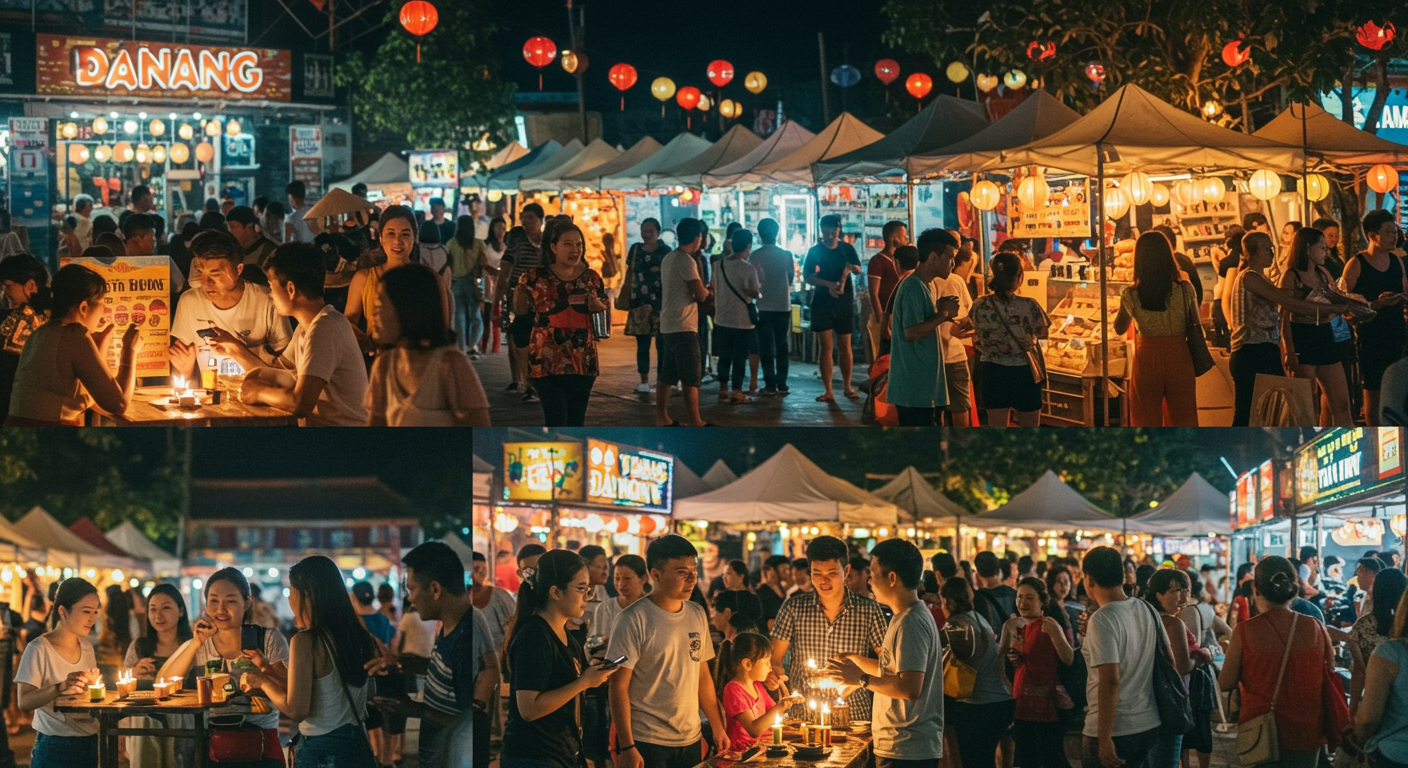 다낭 야시장