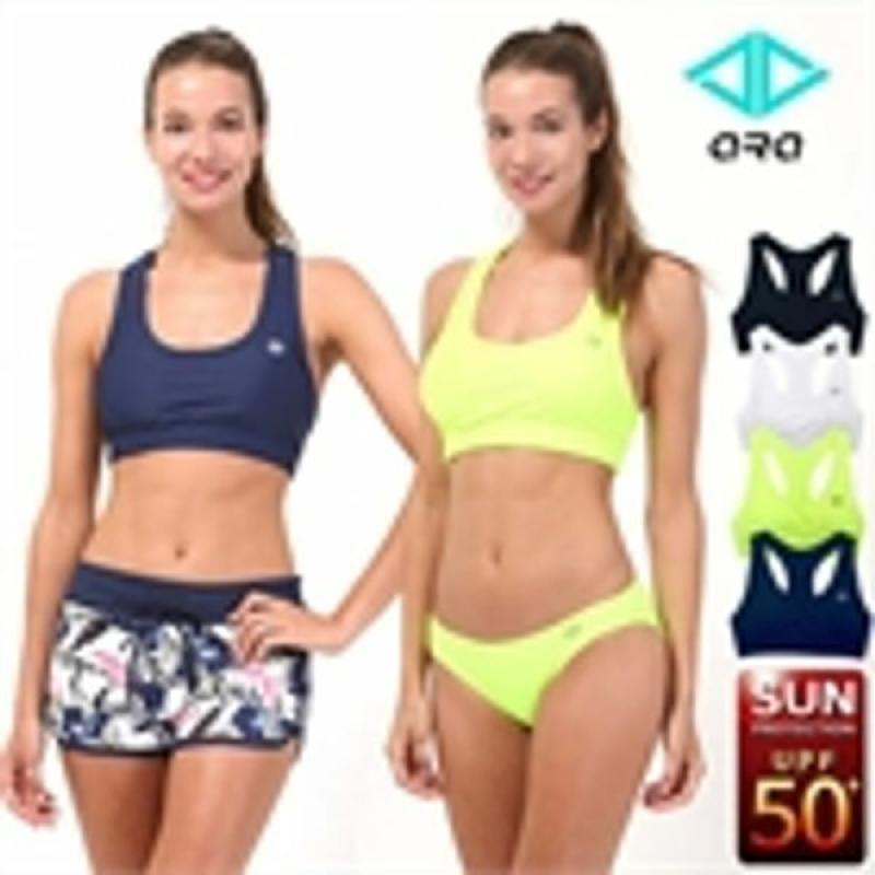 아라 ARA 우먼 워터 브라탑 라지사이즈추가 래쉬가드이너