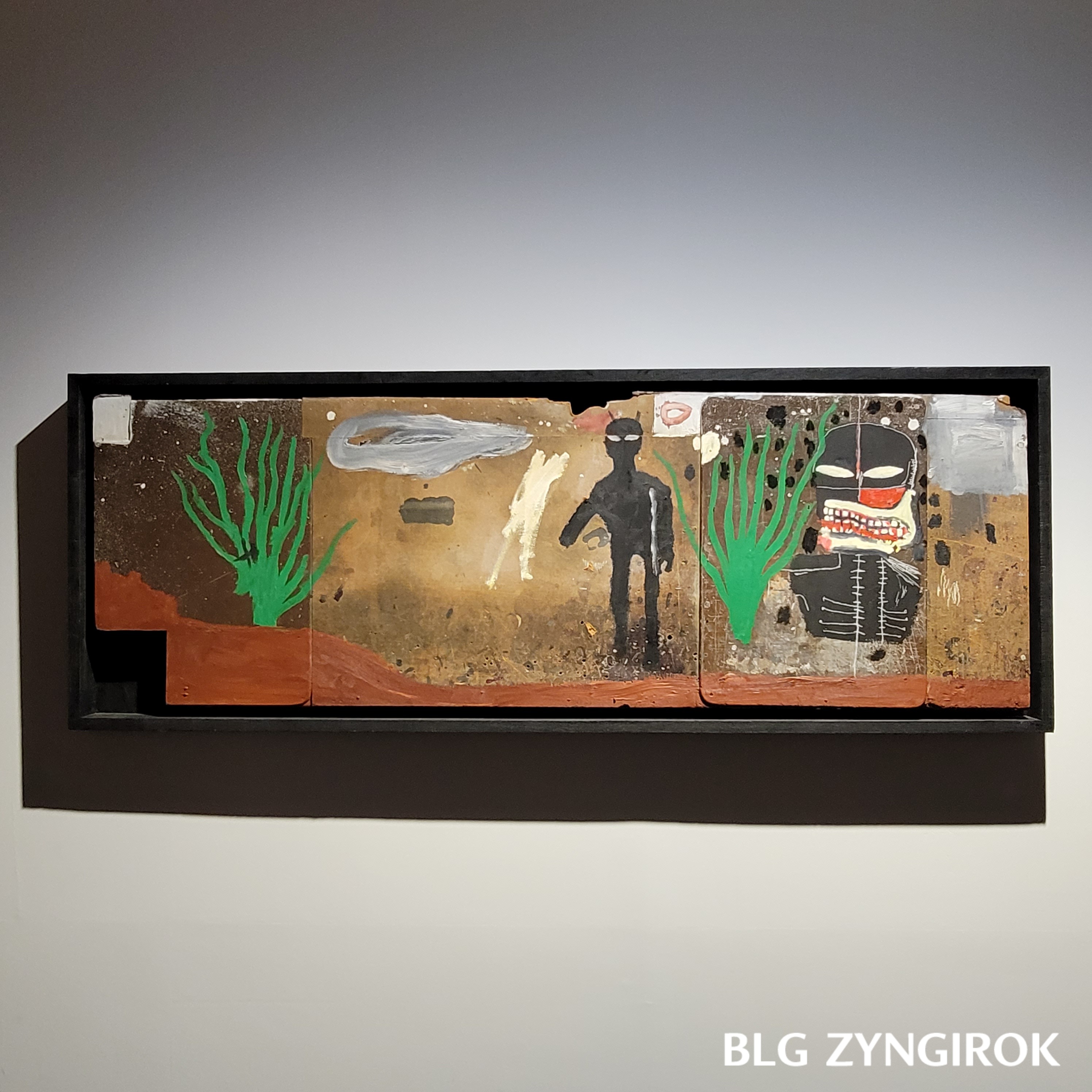 장미셀 바스키아 - 과거와 미래를 잇는 상징적 기호들