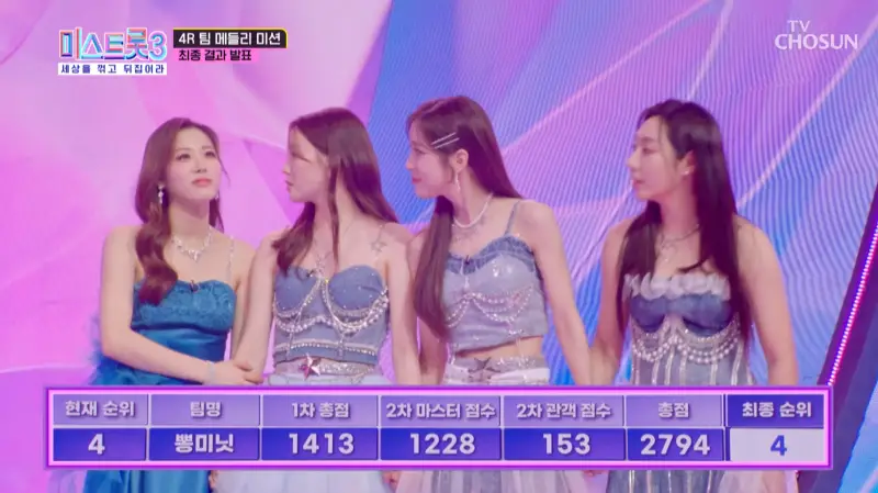 미스트롯3-4라운드-최종-4위-뽕미닛