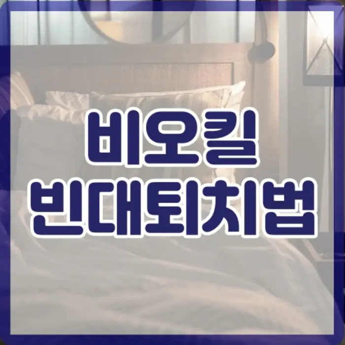 비오킬 빈대 퇴치법
