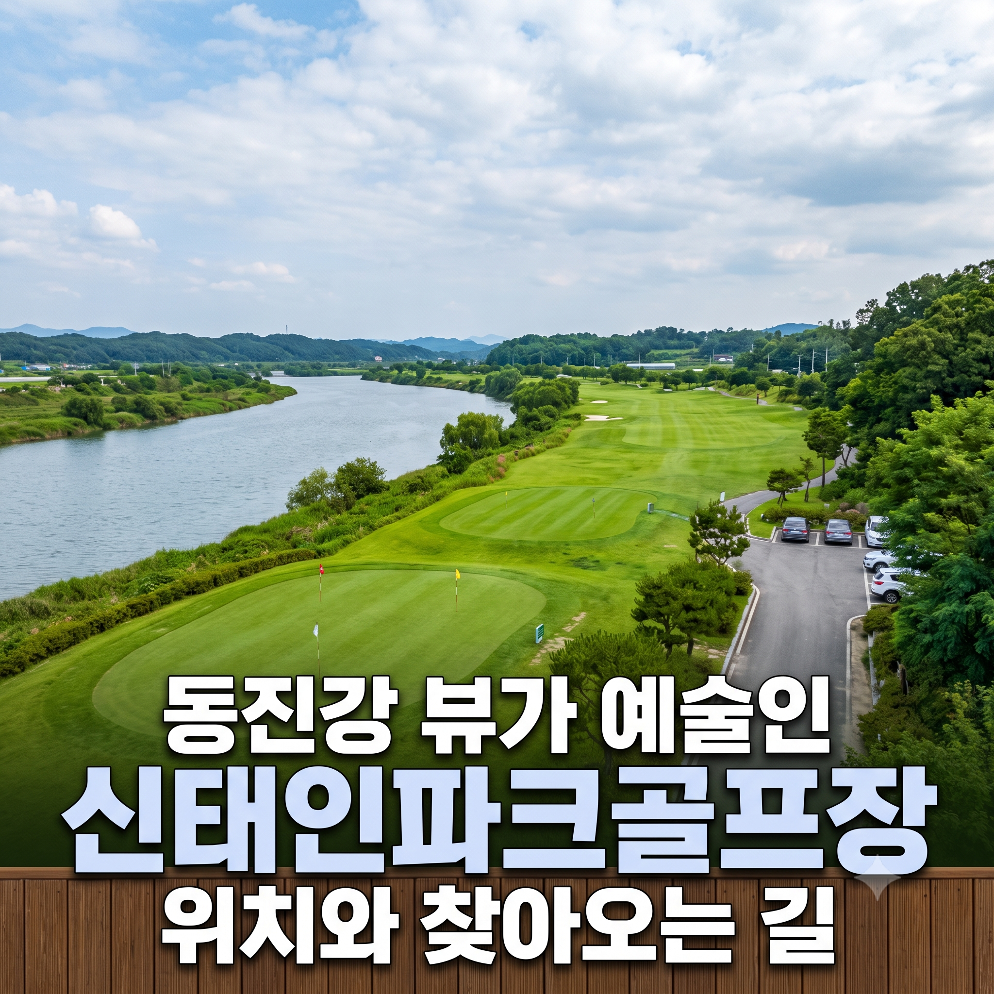 동진강변 따라 36홀 라운딩, 신태인파크골프장 이용방법 핵심 정리 (위치, 코스, 이용시간, 요금, 예약 꿀팁 등)