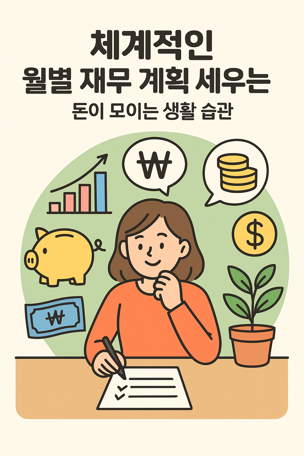 체계적인 월별 재무 계획 세우는 법: 돈이 모이는 생활 습관