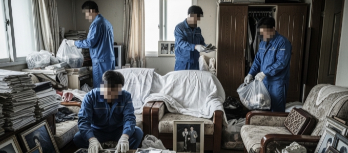 양주 유품정리