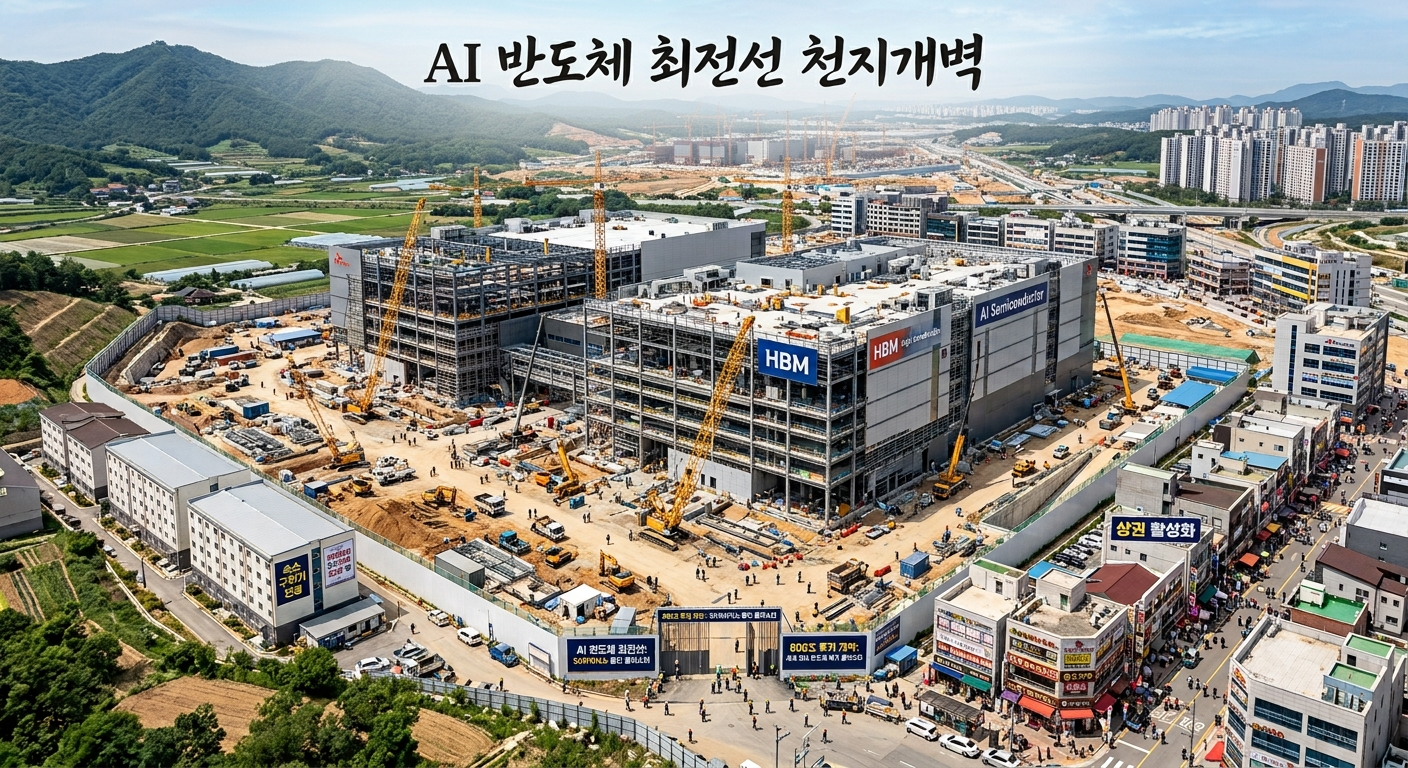 주민 8천 명 시골 마을의 천지개벽… AI 반도체 최전선 용인·평택을 가다
