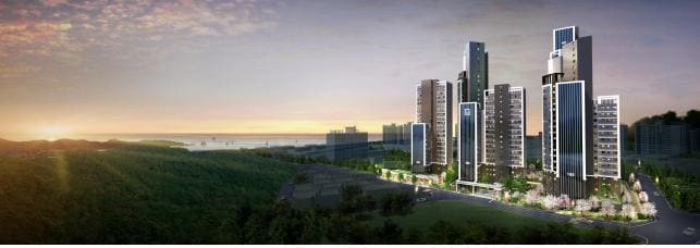 동부건설, 명지파크 가로주택정비사업 