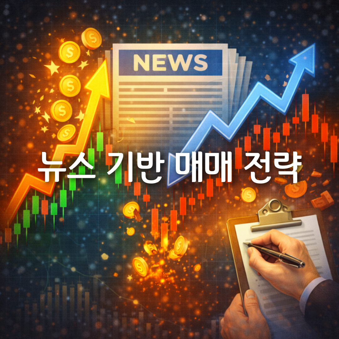 뉴스 기반 매매 전략📋 정보를 &lsquo;수익&rsquo;으로 바꾸는 법