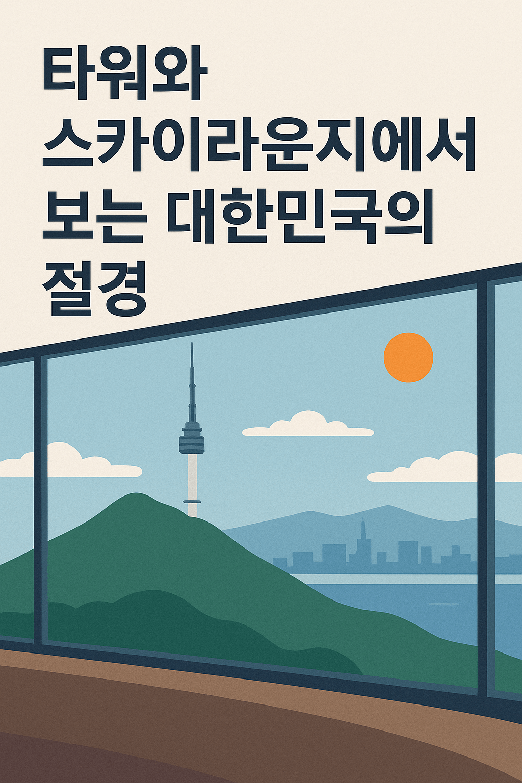 전망대와 스카이라운지에서 보는 대한민국의 절경