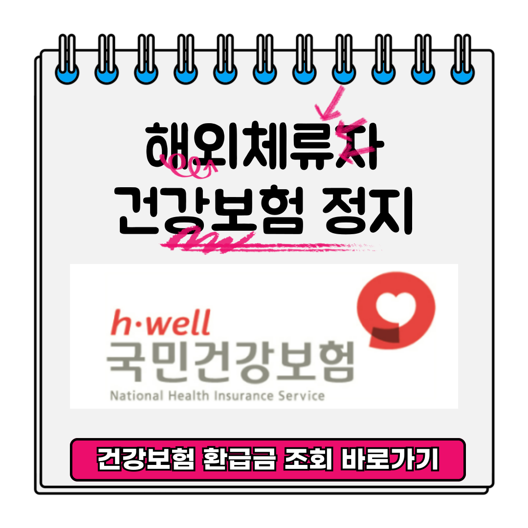 해외체류자 건강보험 정지