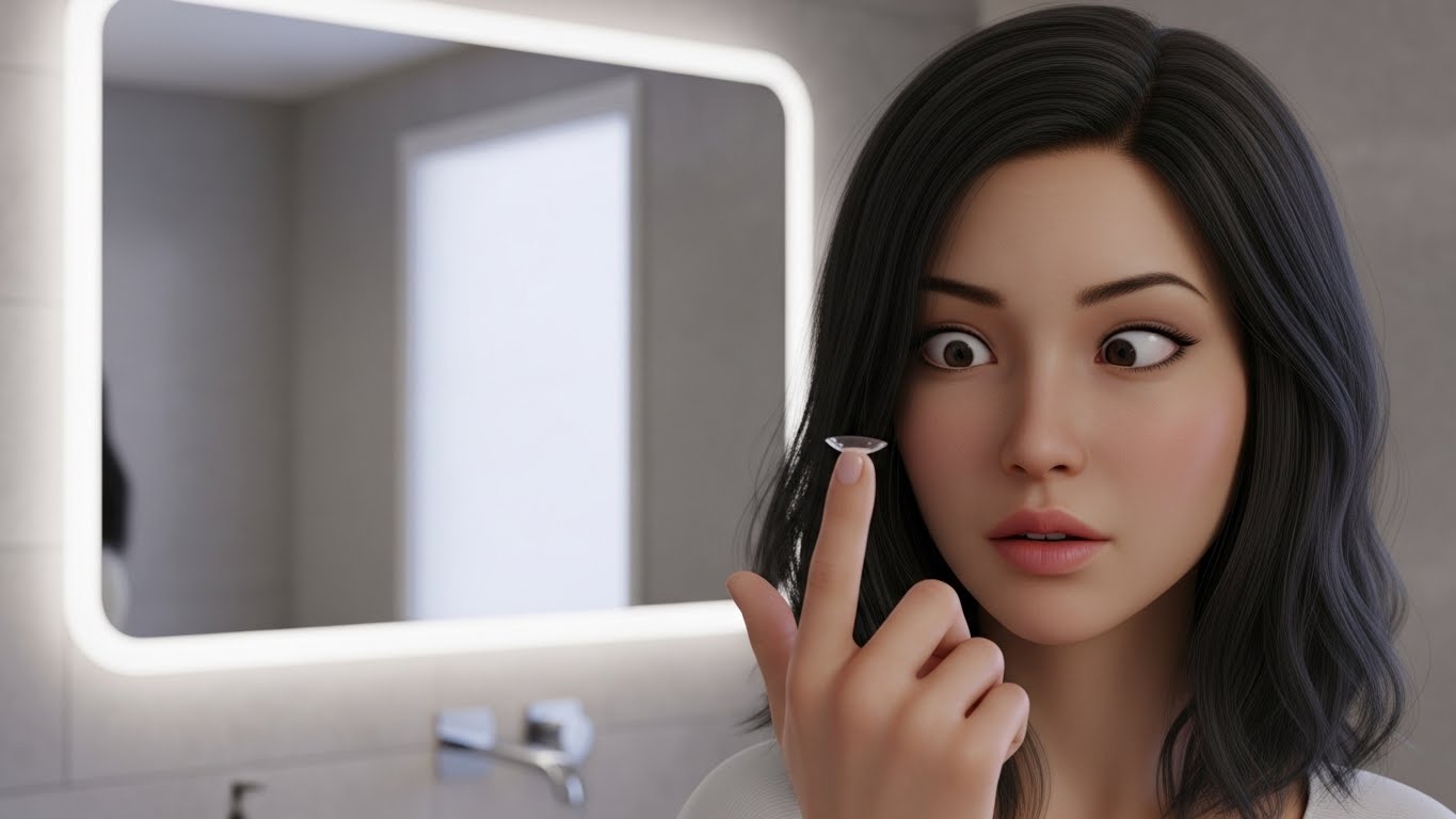 렌즈 곡률(Base Curve)의 비밀: 너무 조이거나 헐겁거나