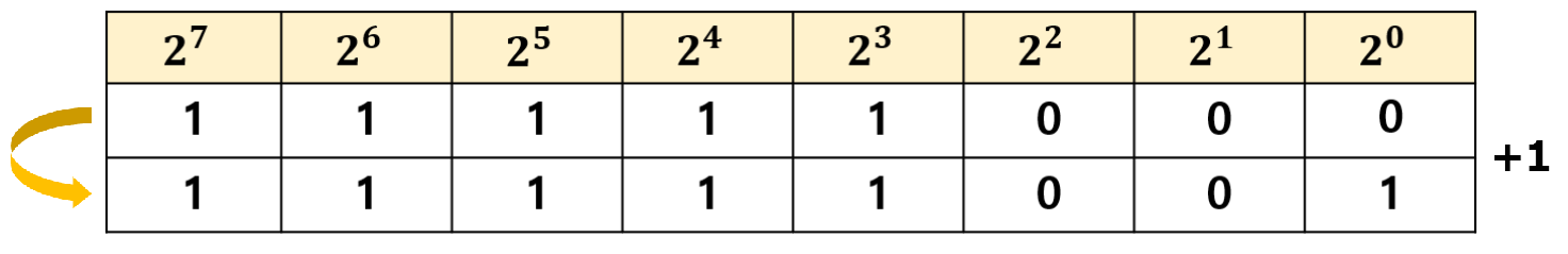 2의 보수 구하기