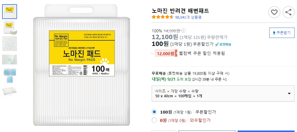 노마진-반려견-배변패드