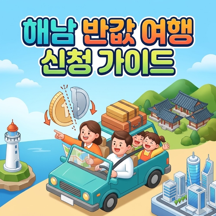 해남 반값여행 신청방법 대흥사 땅끝마을