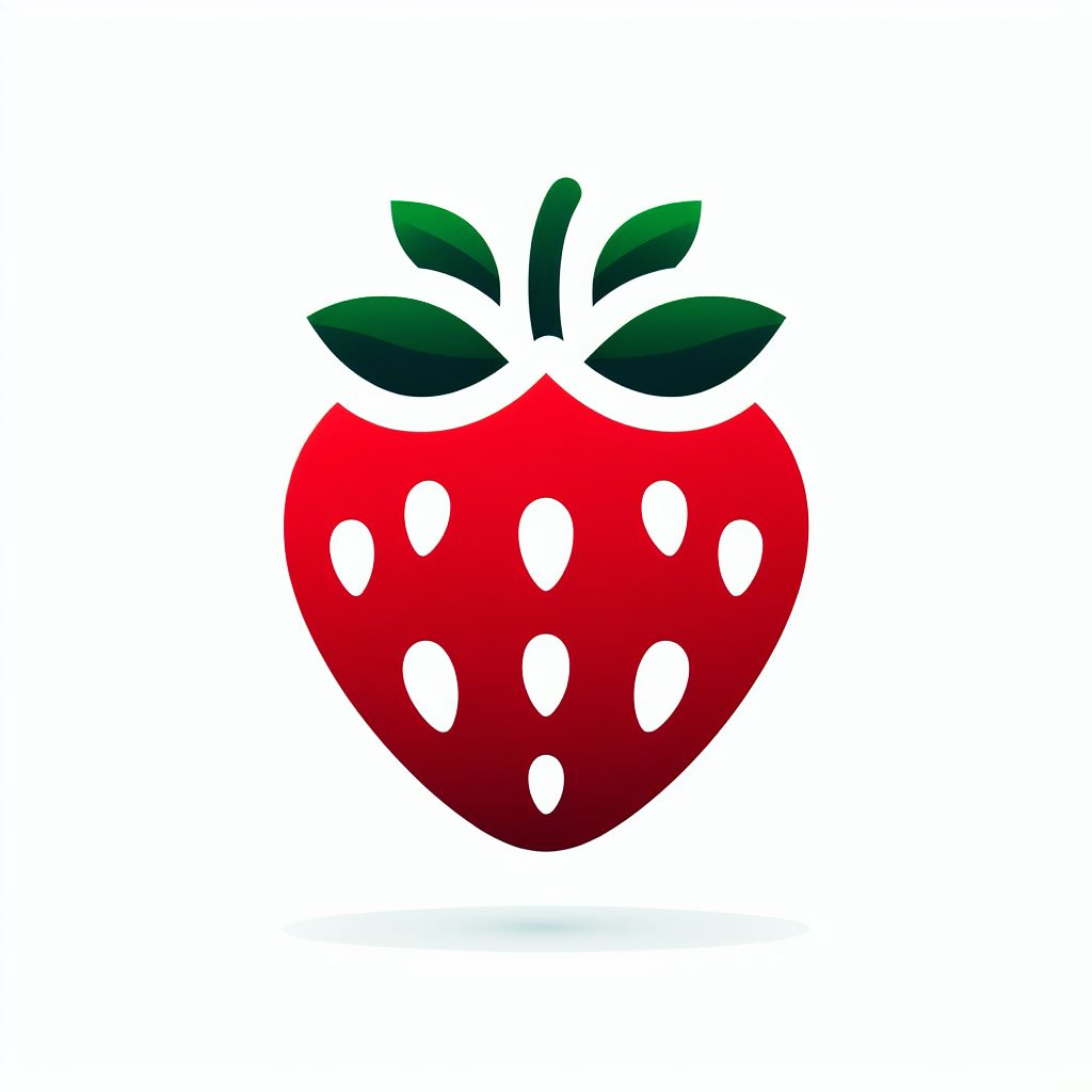 딸기 로고