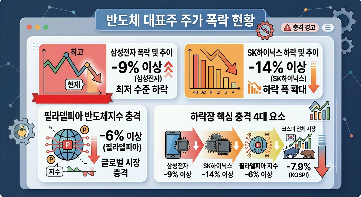 반도체 고점론 재점화|삼성전자·SK하이닉스 폭락, 지금이 매수 기회일까?