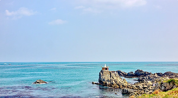 부산의 바다