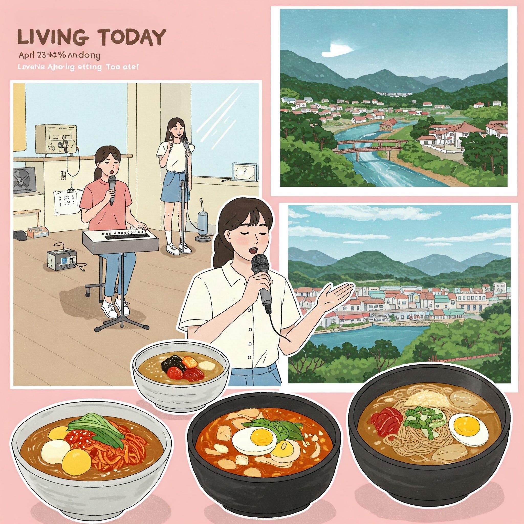 [생방송 투데이 4월 23일] 음치 탈출 비법 공개! 서울 뼈해장국 TOP5 &amp; 안동 3GO 여행