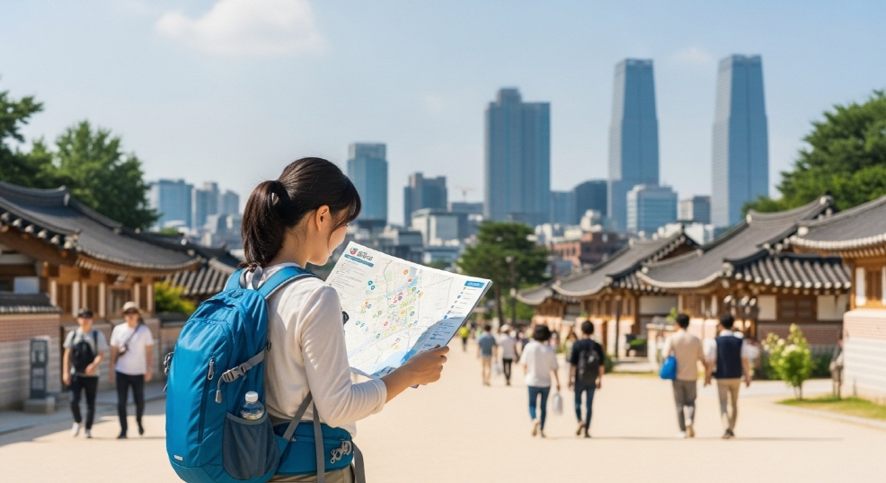 단양갈래 앱 지도 탑색