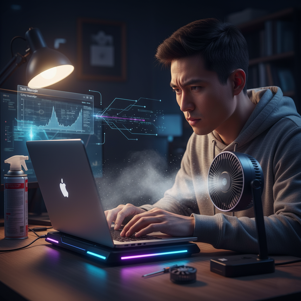 노트북 발열 줄이는 팁