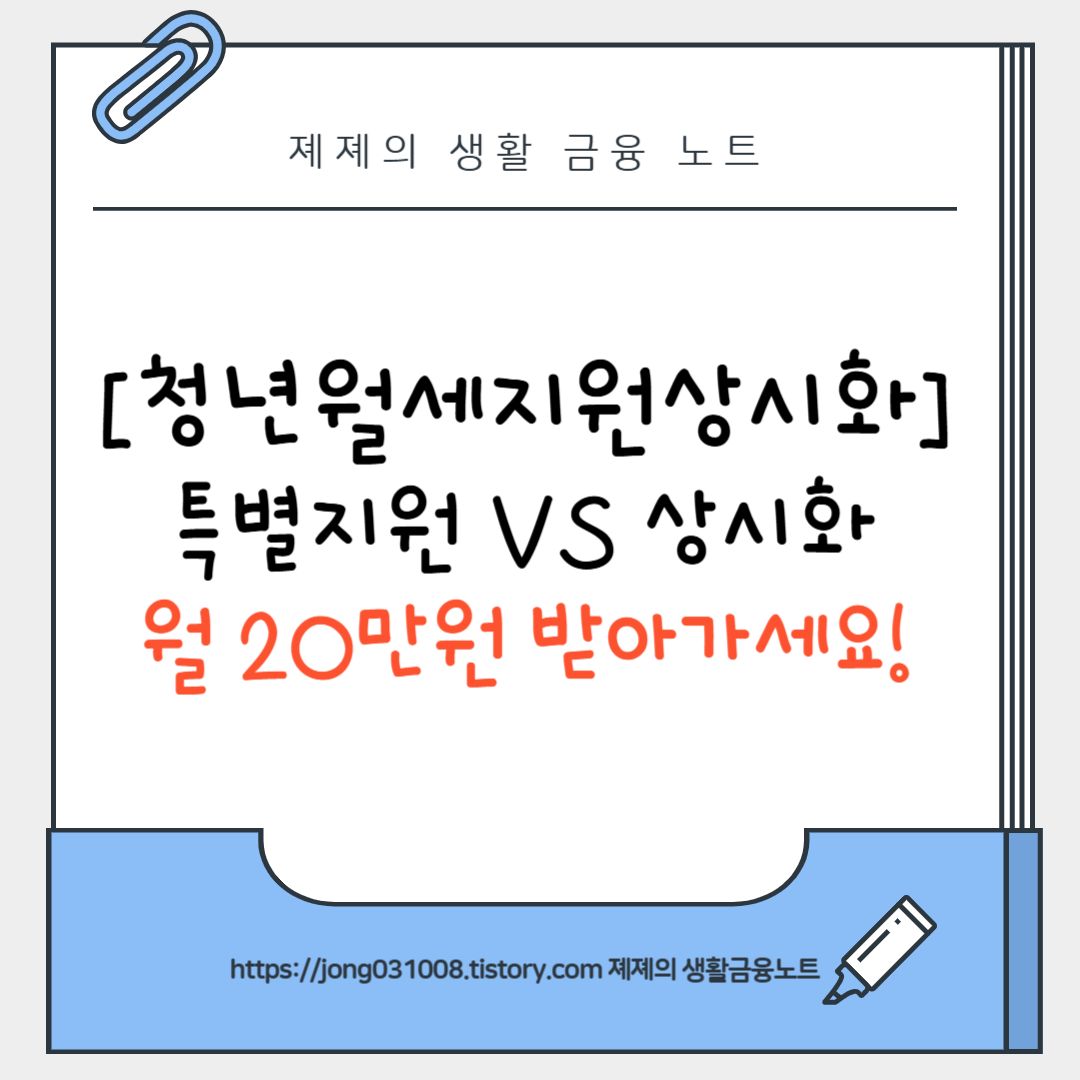 2026 청년월세지원 상시화 제도 신청 조건 및 지원 내역 요약