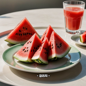 맛있는 수박 고르는 법