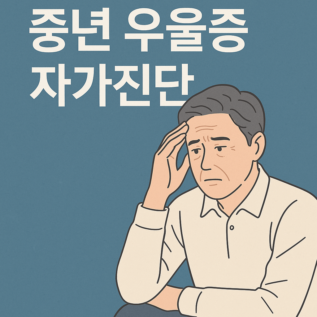 중년 우울증 자가진단