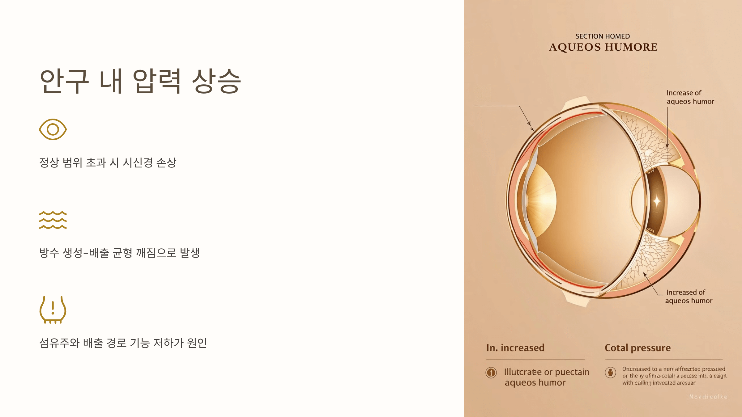 녹내장과 관련된 사진입니다.