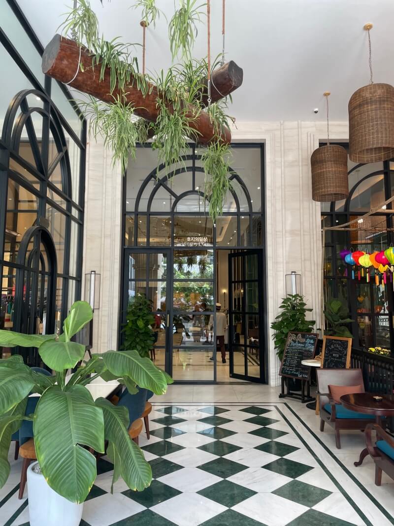 나트랑 포티크 호텔 시내 위치 가성비 - 진입로