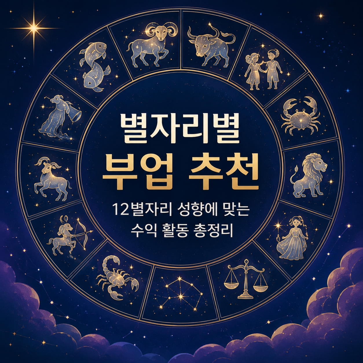 별자리별 부업