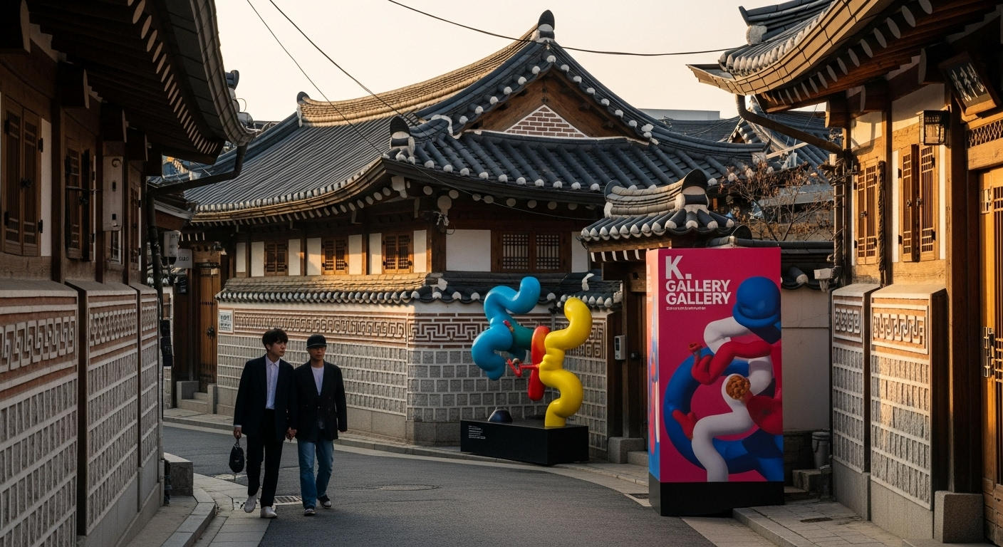 한옥과 예술이 공존하는 'K-트렌드의 발신지'' 섹션