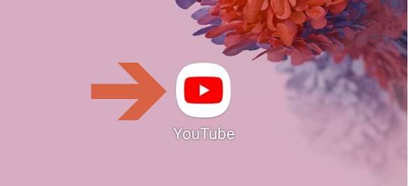 유튜브 앱 시작