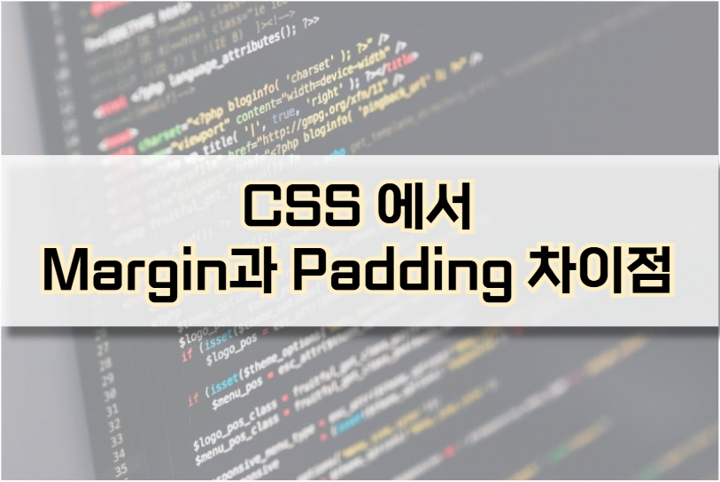 CSS에서 Margin과 Padding의 차이점