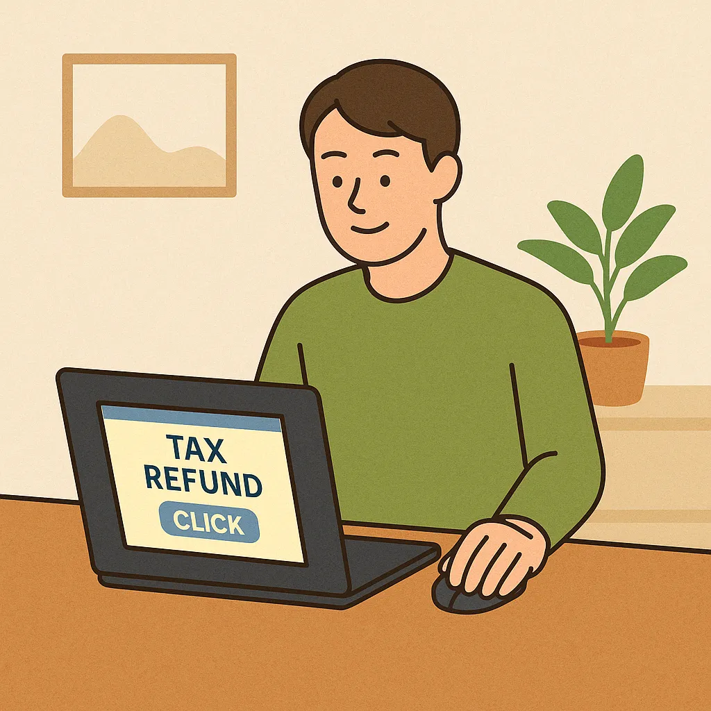 종합소득세 원클릭 환급 서비스 정보 이미지