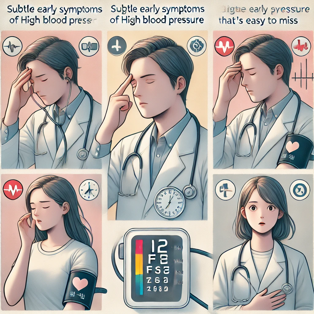 고혈압 초기 증상과 효과적인 관리법