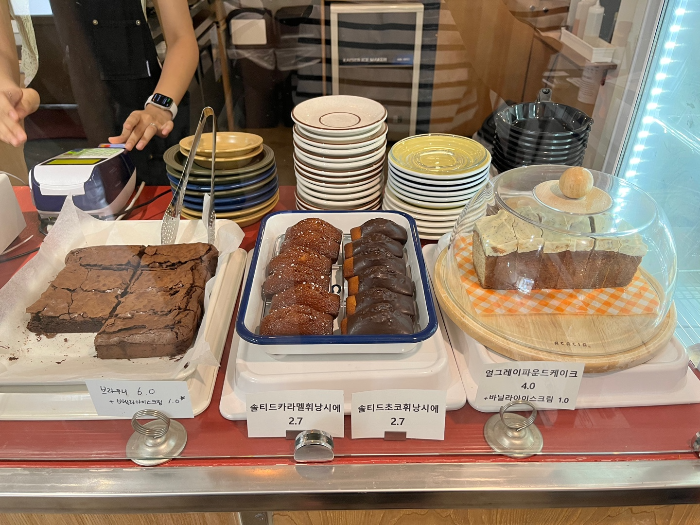 베이커리 디저트 모습