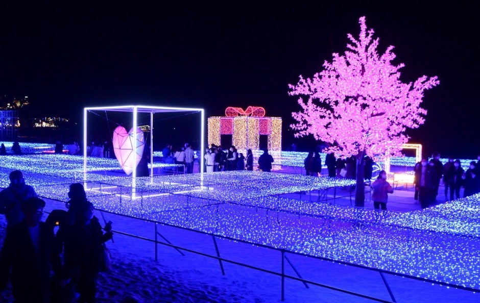 부산 해운대 빛축제 (2025 카운트다운)