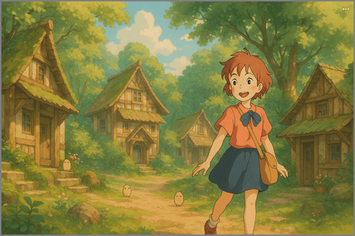 챗GPT의 지브리 스타일 이미지 생성